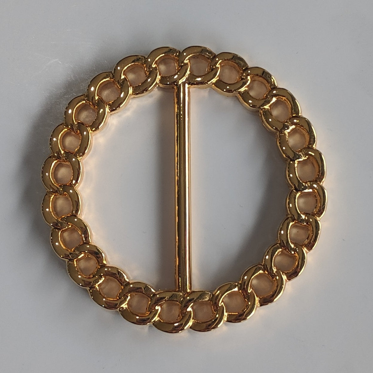 1960s Gold Circle Chain Belt 