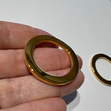 Gold Round Ring / Metal