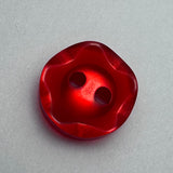 Flower / Petal edge / 2 Hole / Shiny